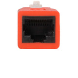 StarTech.com Crossover adapter - RJ-45 (M) - RJ-45 (F) - Gigabit - ( CAT 6 ) - red