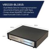 apg&reg;Standard- Duty Point of Sale Cash Drawer | Vasario Series VBS320-BL1915