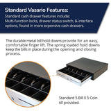 apg&reg;Standard- Duty Point of Sale Cash Drawer | Vasario Series VBS320-BL1915