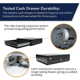 VASARIO DRAWER 16X16 BLK 24V