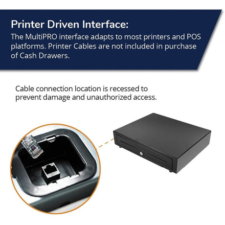 VASARIO DRAWER 19X15 BLK 24V