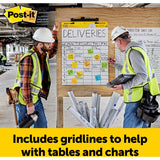 Post-it&reg; Self-Stick Easel Pad Value Pack with Faint Grid