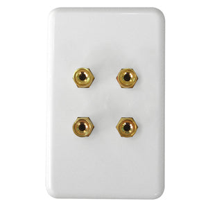 SIIG 4-Port Speaker Faceplate