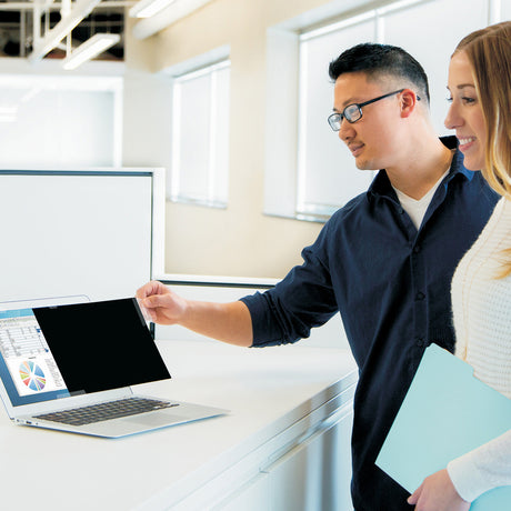 Fellowes PrivaScreen&trade; Blackout Privacy Filter - 24.0" Wide