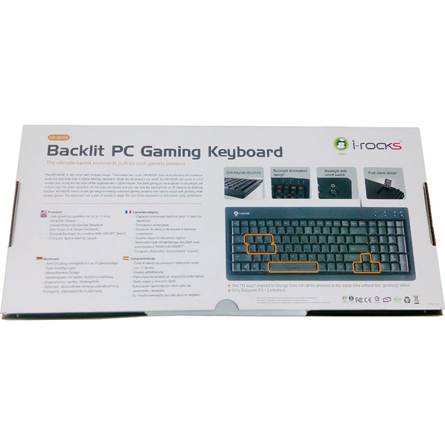 Buslink KR6820E-BK Slim USB Keyboard