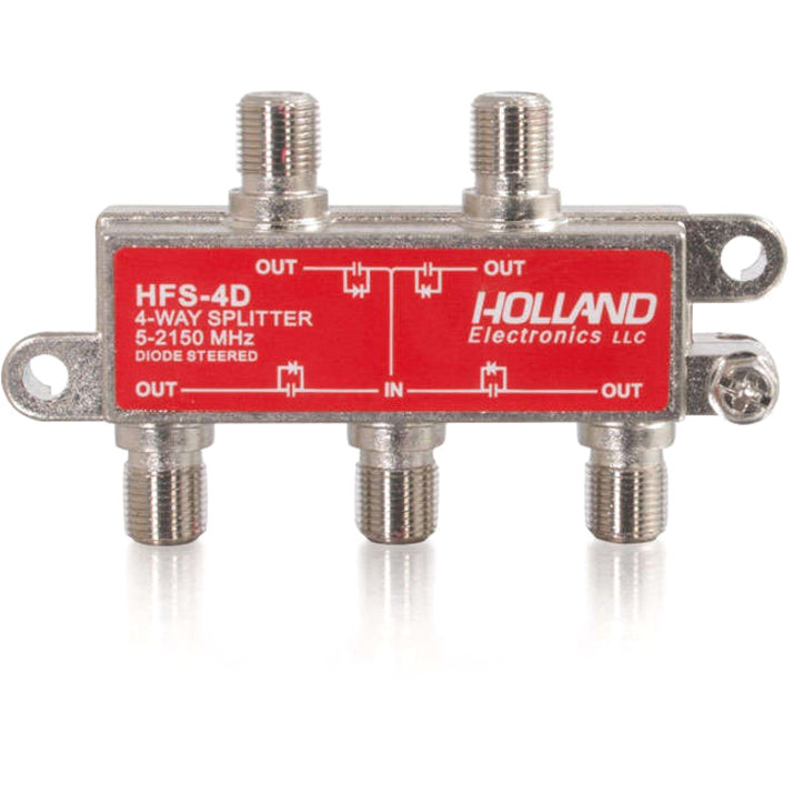 C2G High-Frequency 4-Way Splitter