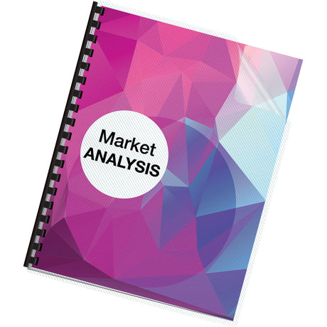 Fellowes Futura&trade; Presentation Covers - Oversize, Lined, 25 pack