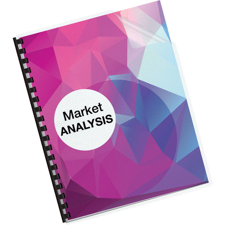 Fellowes Futura&trade; Presentation Covers - Oversize, Lined, 25 pack