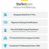 StarTech.com 10ft (3m) DisplayPort to DVI Cable, DisplayPort to DVI-D Adapter/Converter Cable, 1080p Video, DP 1.2 to DVI Monitor Cable