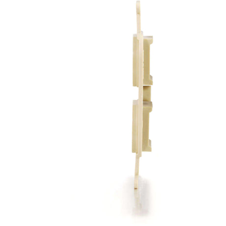 C2G Duplex 2-Port NEMA 106 Decorative Style Wall Plate - Ivory