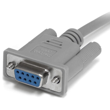 StarTech.com Serial Null modem cable - DB-9 (F) - DB-9 (F) - 10 ft