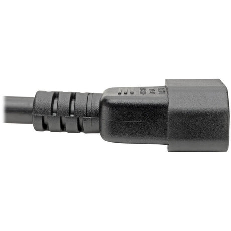 Eaton Tripp Lite Series Power Cord, C19 to C14 - Heavy-Duty, 15A, 250V, 14 AWG, 2 ft. (0.61 m), Black