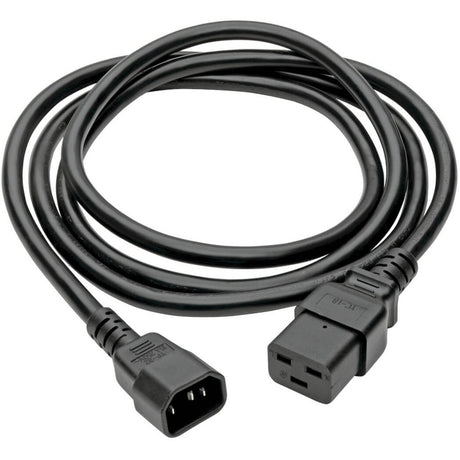 Eaton Tripp Lite Series Power Cord, C19 to C14 - Heavy-Duty, 15A, 250V, 14 AWG, 4 ft. (1.22 m), Black