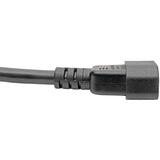Eaton Tripp Lite Series Power Cord, C19 to C14 - Heavy-Duty, 15A, 250V, 14 AWG, 4 ft. (1.22 m), Black