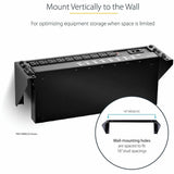 StarTech.com 3U 19" Wall Mount Vertical Rack Bracket, Patch Panel Wall Mount Bracket for AV/IT Equipment, 3U Rack for Cabinet/Server Room