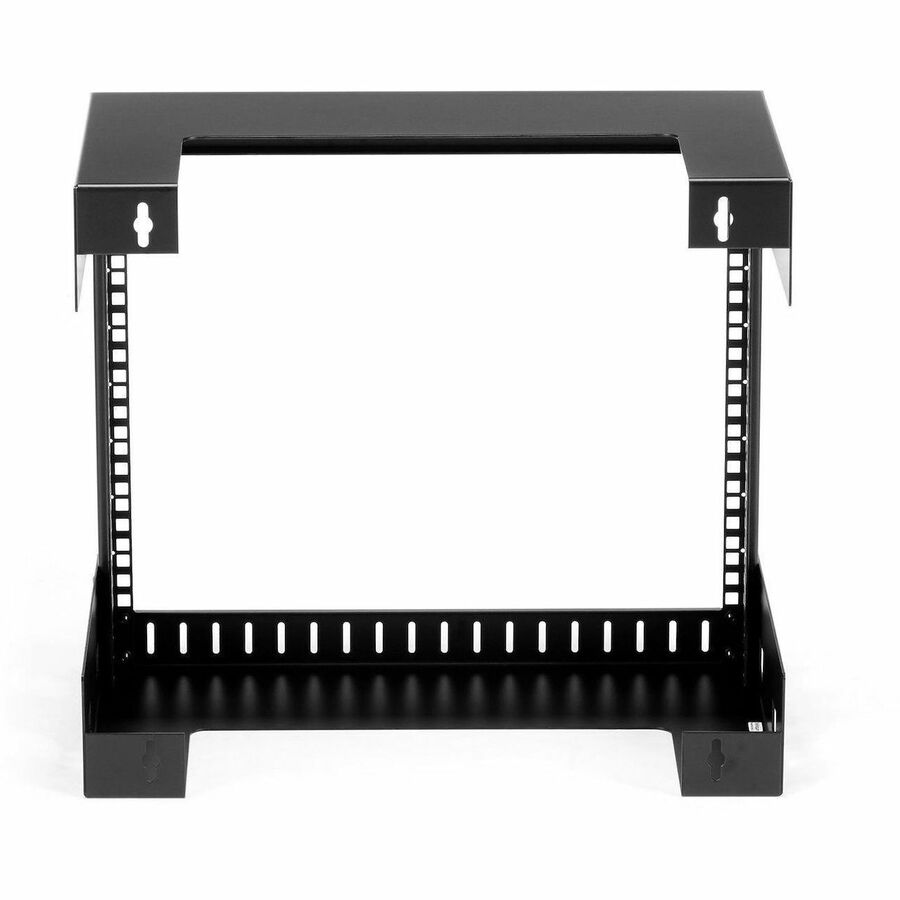 StarTech.com 2-Post 8U Heavy-Duty Wall-Mount Network Rack, 19" Open Frame Server Rack for Computer Equipment, Wall Mount Data Rack~