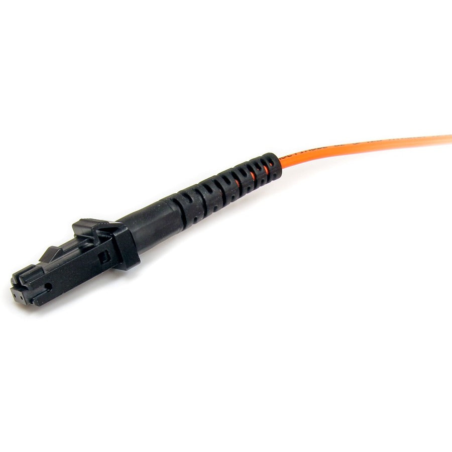 StarTech.com 1m Fiber Optic Cable - Multimode Duplex 62.5/125 - LSZH - MTRJ/ST - OM1 - MTRJ to ST Fiber Patch Cable