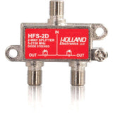 C2G High-Frequency 2-Way Splitter