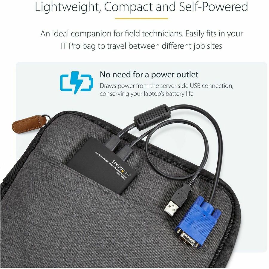 CRASH CART ADAPTER KVM CONSOLE