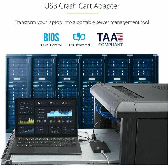 CRASH CART ADAPTER KVM CONSOLE
