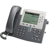 Cisco Unified 7962G IP Phone - Refurbished - Wall Mountable, Desktop - Dark Gray, Silver