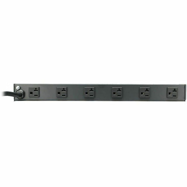 Eaton Tripp Lite Series 1U Rack-Mount Power Strip, 120V, 20A, 5-20P, 12 Outlets (6 Front-Facing, 6-Rear-Facing) 15 ft. (4.57 m) Cord