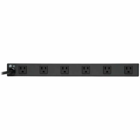 Eaton Tripp Lite Series 1U Rack-Mount Power Strip, 120V, 15A, 5-15P, 12 Right-Angle 5-15R Outlets (6 Front-Facing, 6 Rear-Facing), 15 ft. (4.57 m) Cord