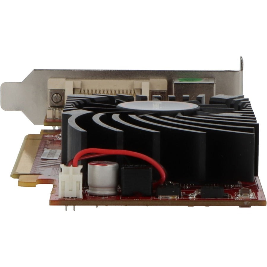 VisionTek Radeon 4350 SFF 512MB DDR2 (2x DVI-I, TV Out) w/ 2x DVI-I to VGA Adapter