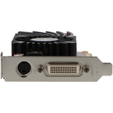 VisionTek Radeon 4350 SFF 512MB DDR2 (2x DVI-I, TV Out) w/ 2x DVI-I to VGA Adapter