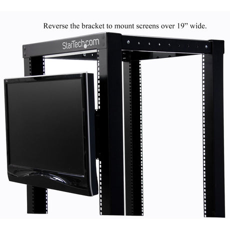 StarTech.com Universal VESA LCD Monitor Mounting Bracket for 19in Rack or Cabinet