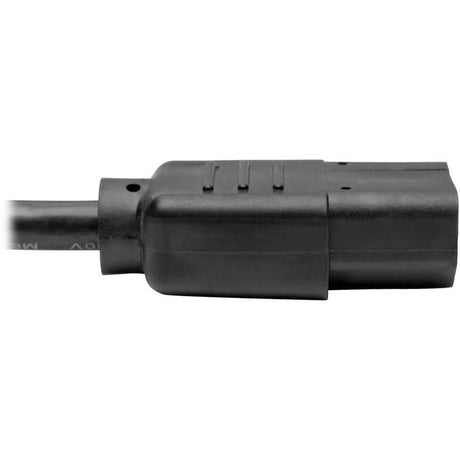 Eaton Tripp Lite Series Y Splitter Power Cable, NEMA 5-15P to 2x C13 - 10A, 125V, 18 AWG, 6 ft. (1.83 m), Black