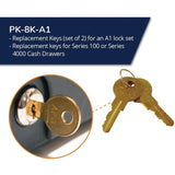 A1 KEYS SERIES 100 OR 4000