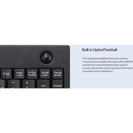 Mini Trackball keyboard 800DPI