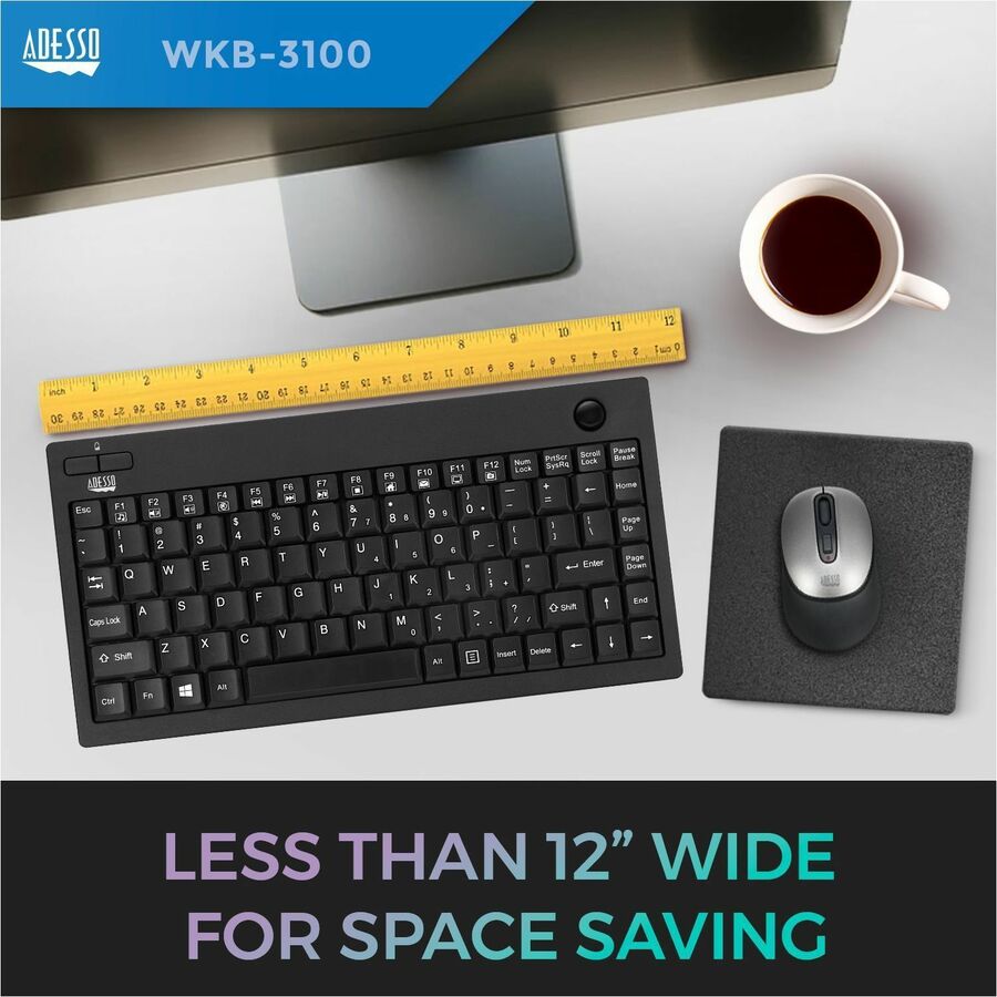 WIRELES MINI TRACKBALL KEYBOARD