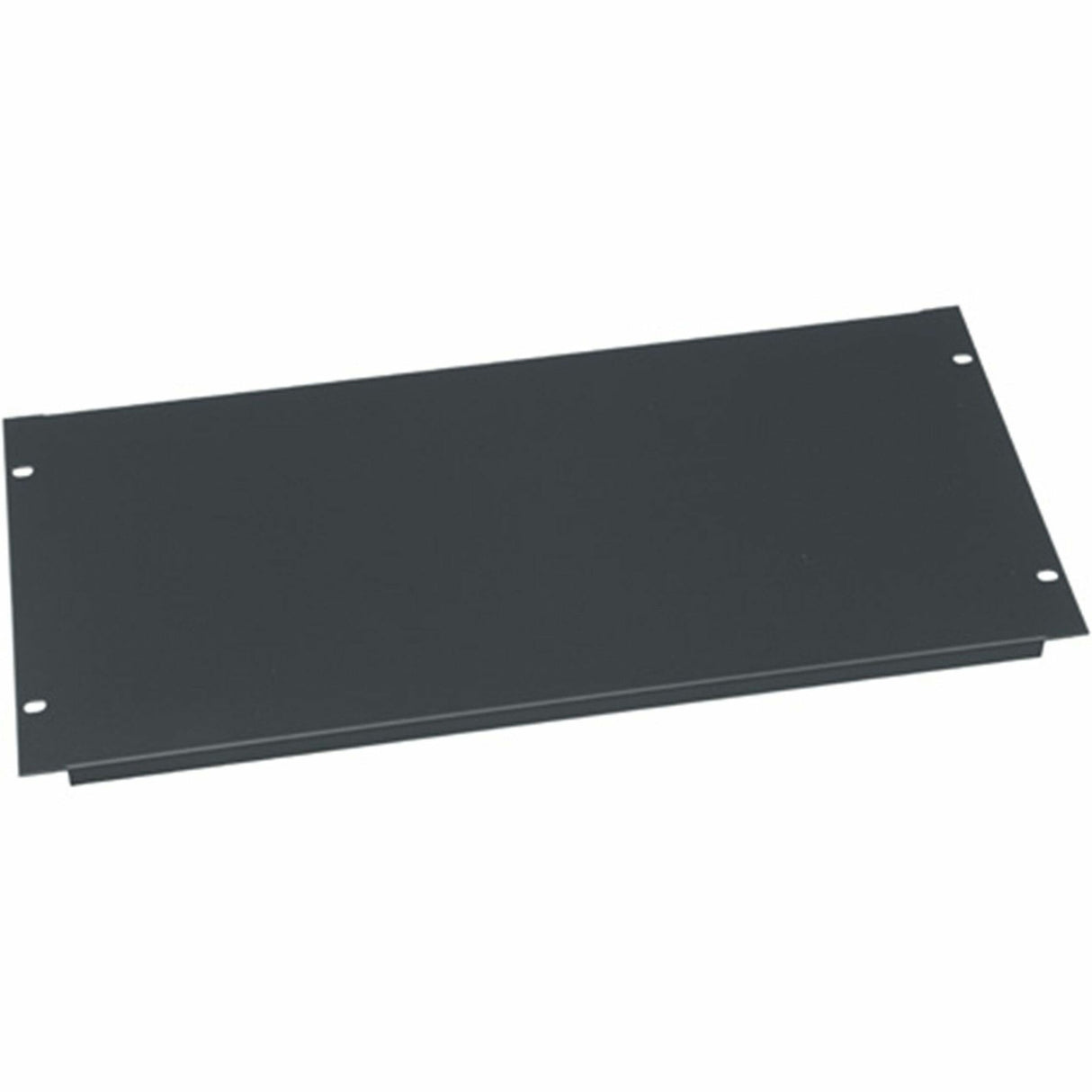 Middle Atlantic 5RU Blank Rack Panel - Steel and Flanged Blank Panel - Flat Black Powder Coat