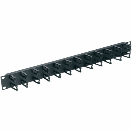 Middle Atlantic 1RU D-Ring Horizontal Rack Cable Manager with Micro-clip