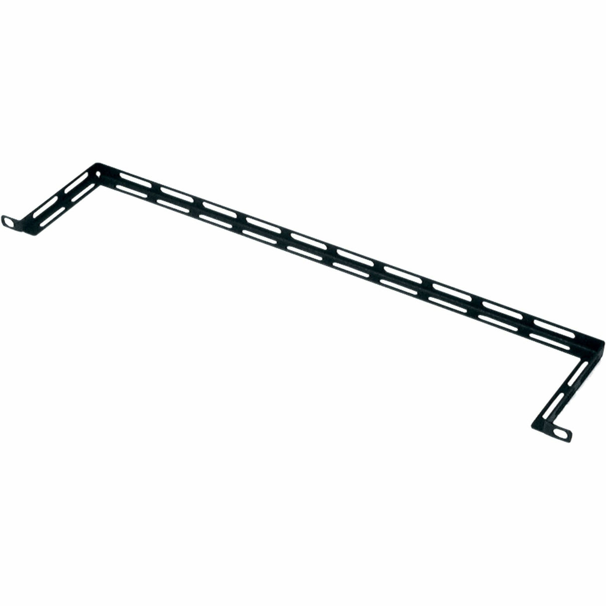 Middle Atlantic LBP Series Horizontal 4in Offset L-Shaped Rack Cable Management Lace Bar - 10 Pack