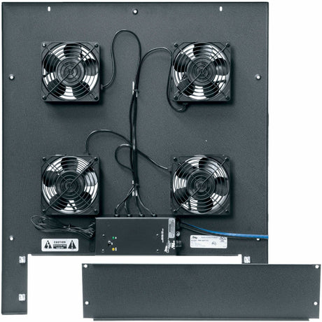 Middle Atlantic Fan Top for WR, WRK, MRK, VRK, VMRK, and DRK Series Racks - 220 CFM, 4in Fans - With Controller