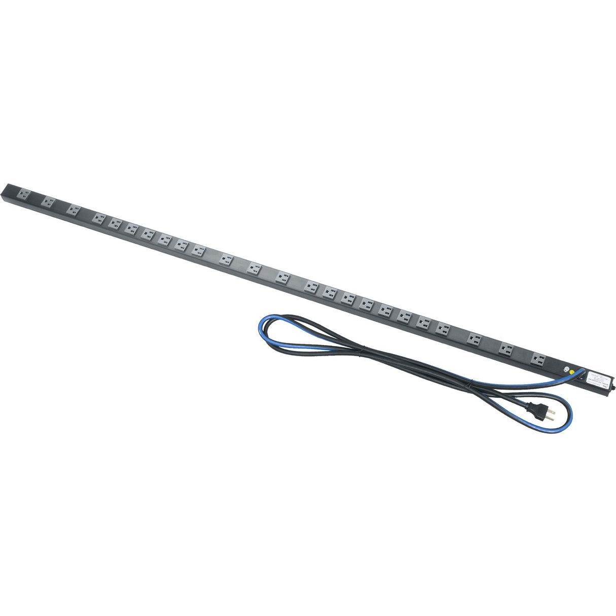 Middle Atlantic PD Series Slim High-Density 15 Amp Vertical Power Strip - 24 Outlet - Basic Surge Protection