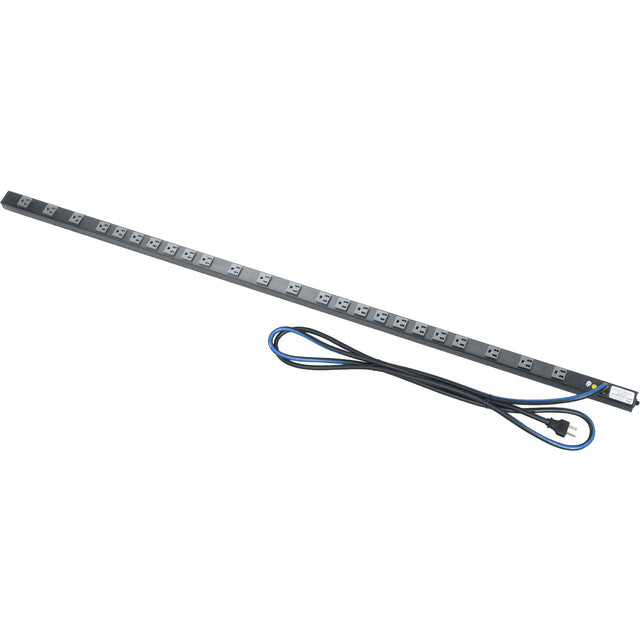 Middle Atlantic PD Series Slim High-Density 15 Amp Vertical Power Strip - 24 Outlet - Basic Surge Protection