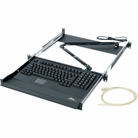 Middle Atlantic 1RU Rack Mounted Shelf - Sliding Computer Keyboard Shelf