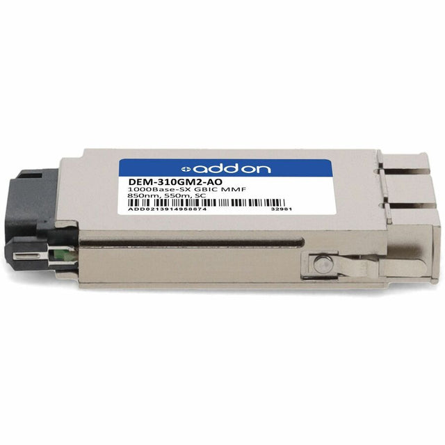AddOn D-Link DEM-310GM2 Compatible TAA Compliant 1000Base-SX GBIC Transceiver (MMF, 850nm, 550m, SC)