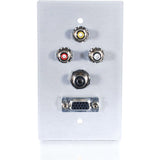 C2G Audio/Video Faceplate