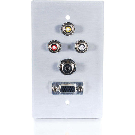 C2G Audio/Video Faceplate