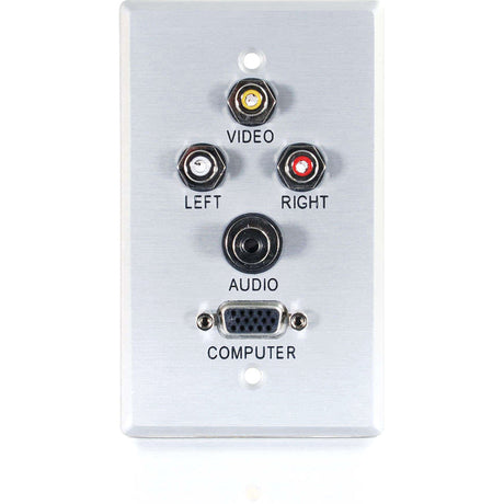 C2G Audio/Video Faceplate