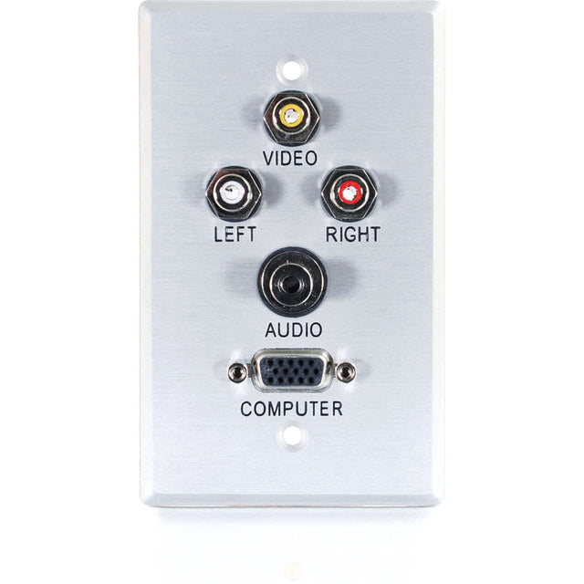 C2G Audio/Video Faceplate