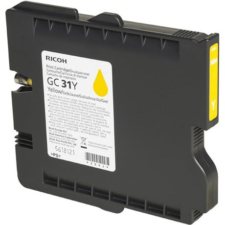 Ricoh GC 31Y Yellow Toner Cartridge