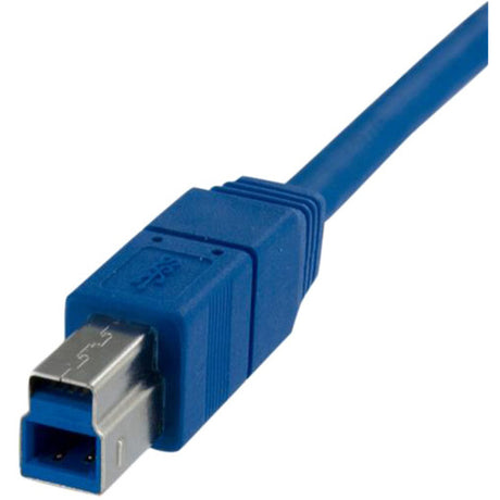 StarTech.com SuperSpeed USB 3.0 (5Gbps) Cable A to B - USB 3.0 A (M) to USB 3.0 B (M) - 480 MBytes/s or 4.8 Gbps - 3 ft