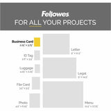 Fellowes Business Card Glossy Laminating Pouches