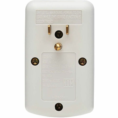 Eaton Tripp Lite Series Protect It! 1-Outlet Portable Surge Protector, Direct Plug-In, 750 Joules, Tel/Modem Protection